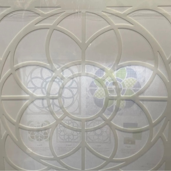 Creative Memories Botanical Burst Recipe Template Brand New - Picture 3 of 7